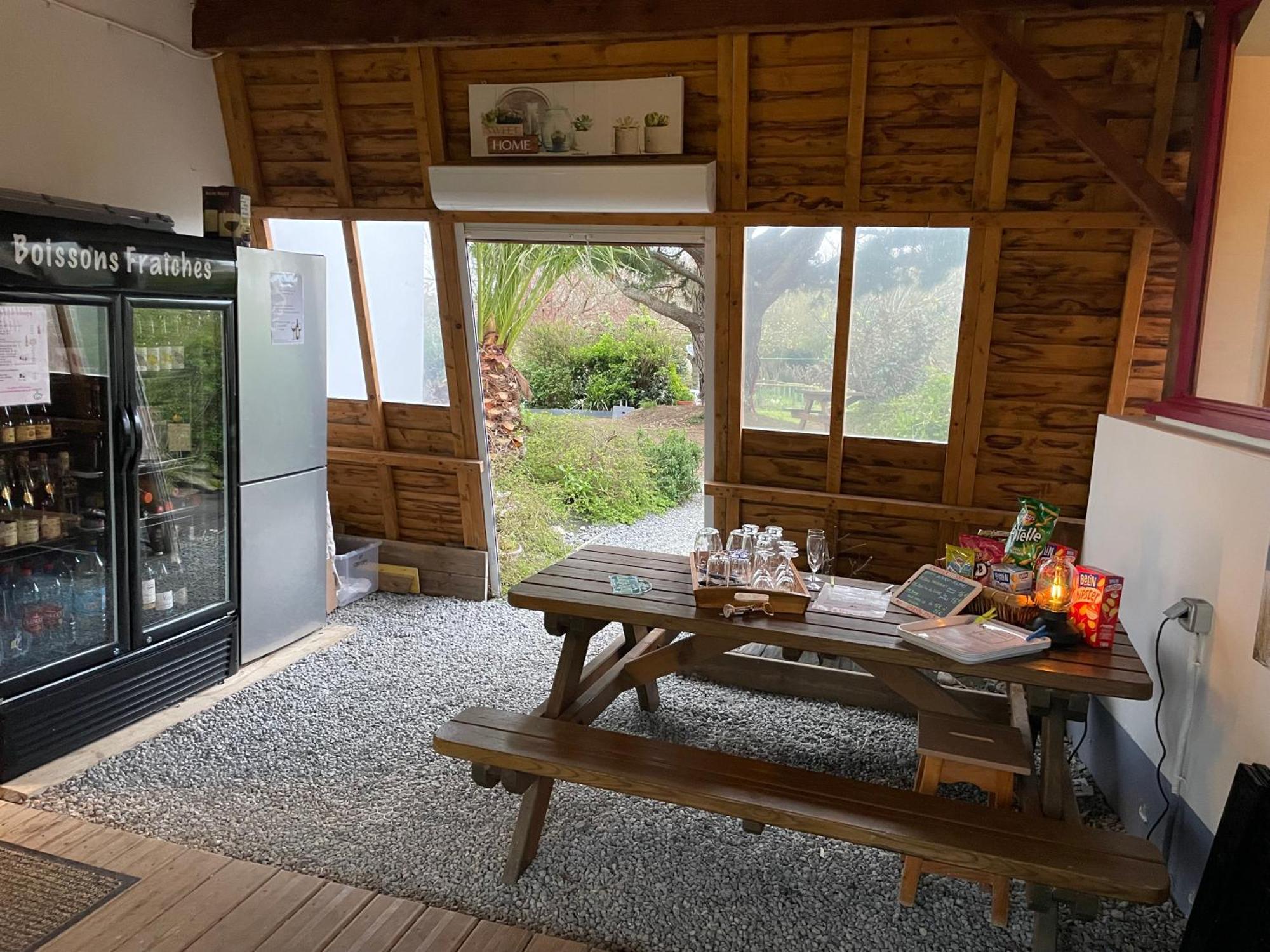 Hotel Aux Tamaris Sauzon Kültér fotó