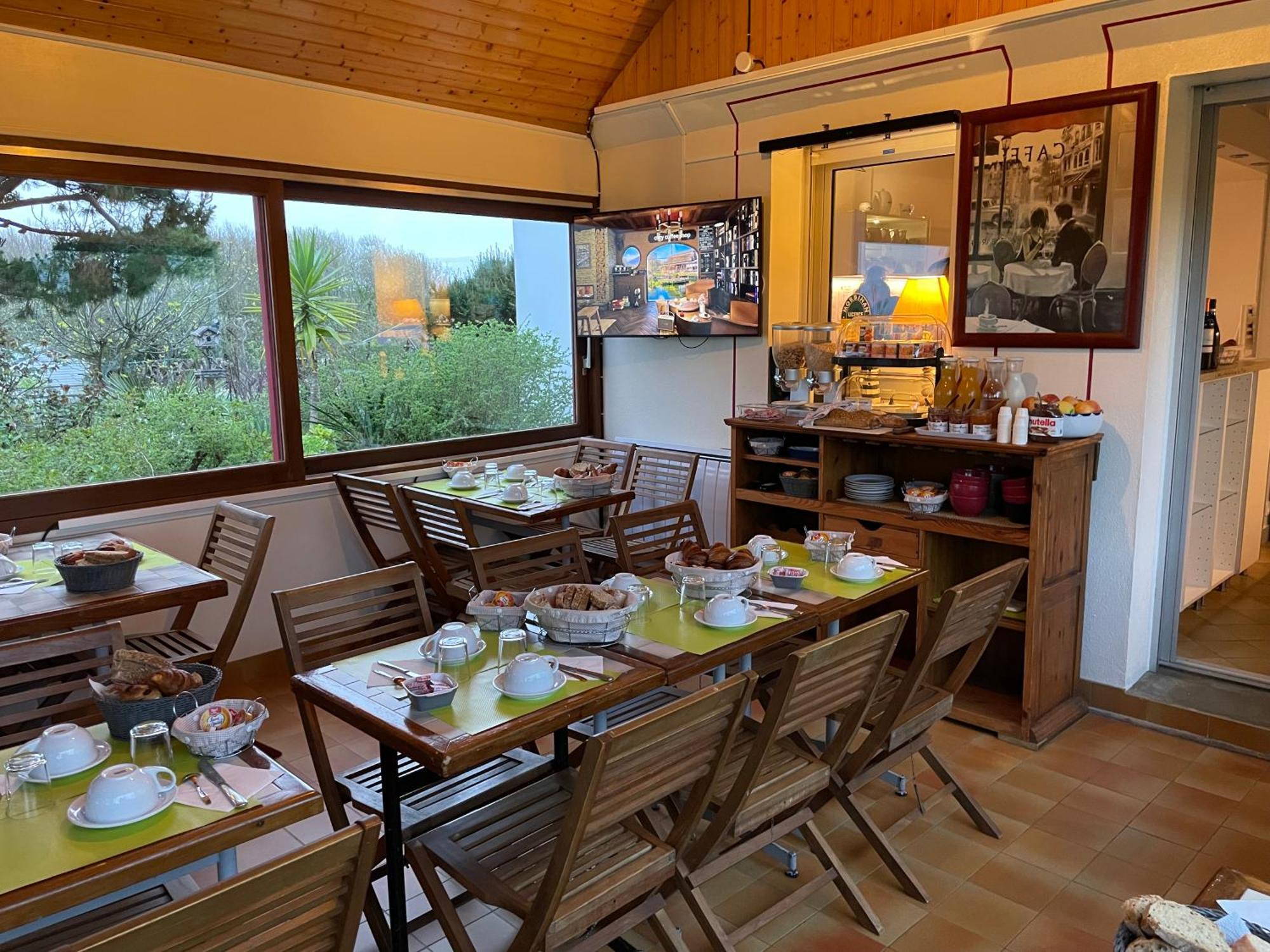 Hotel Aux Tamaris Sauzon Kültér fotó