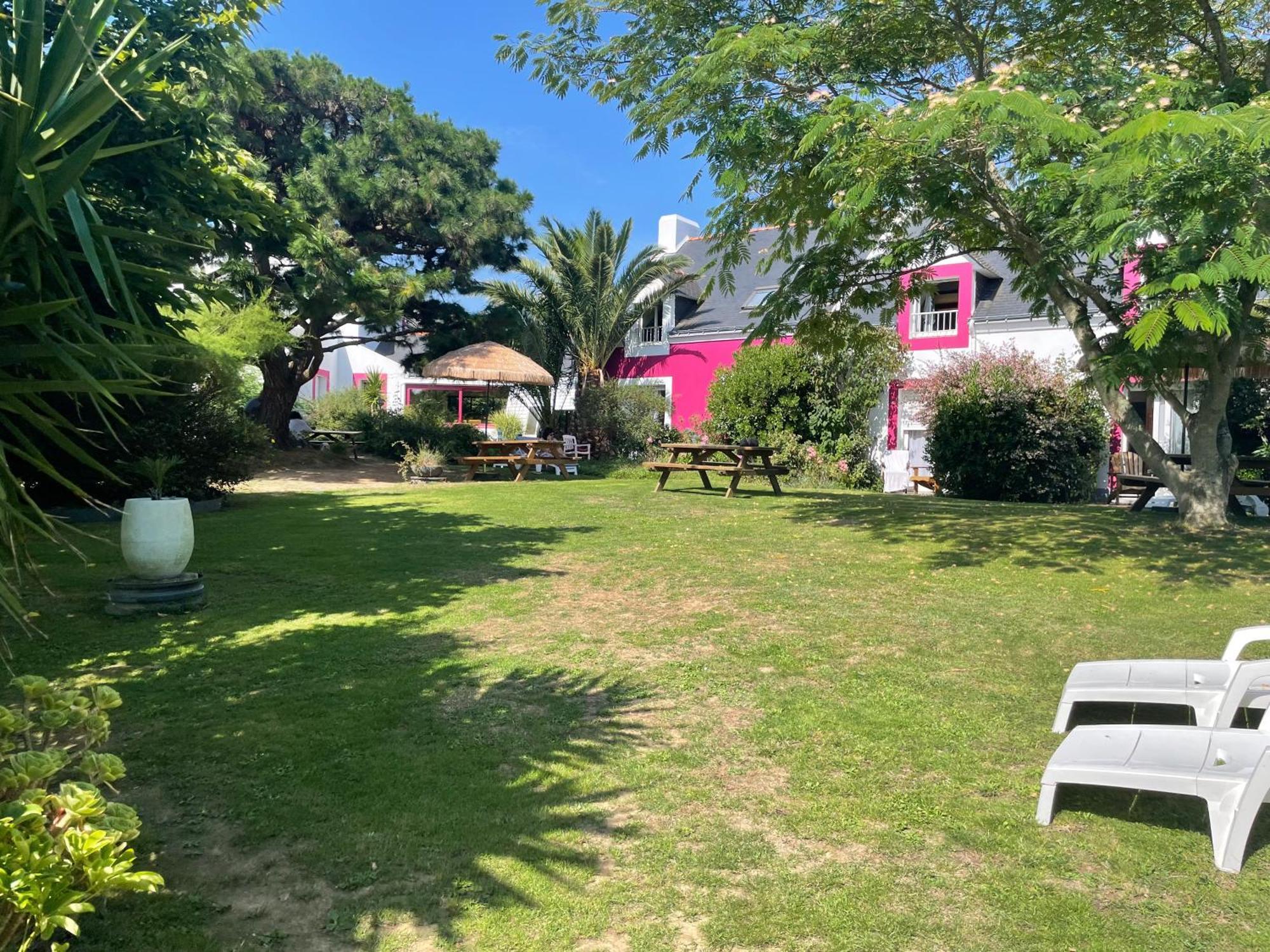 Hotel Aux Tamaris Sauzon Kültér fotó