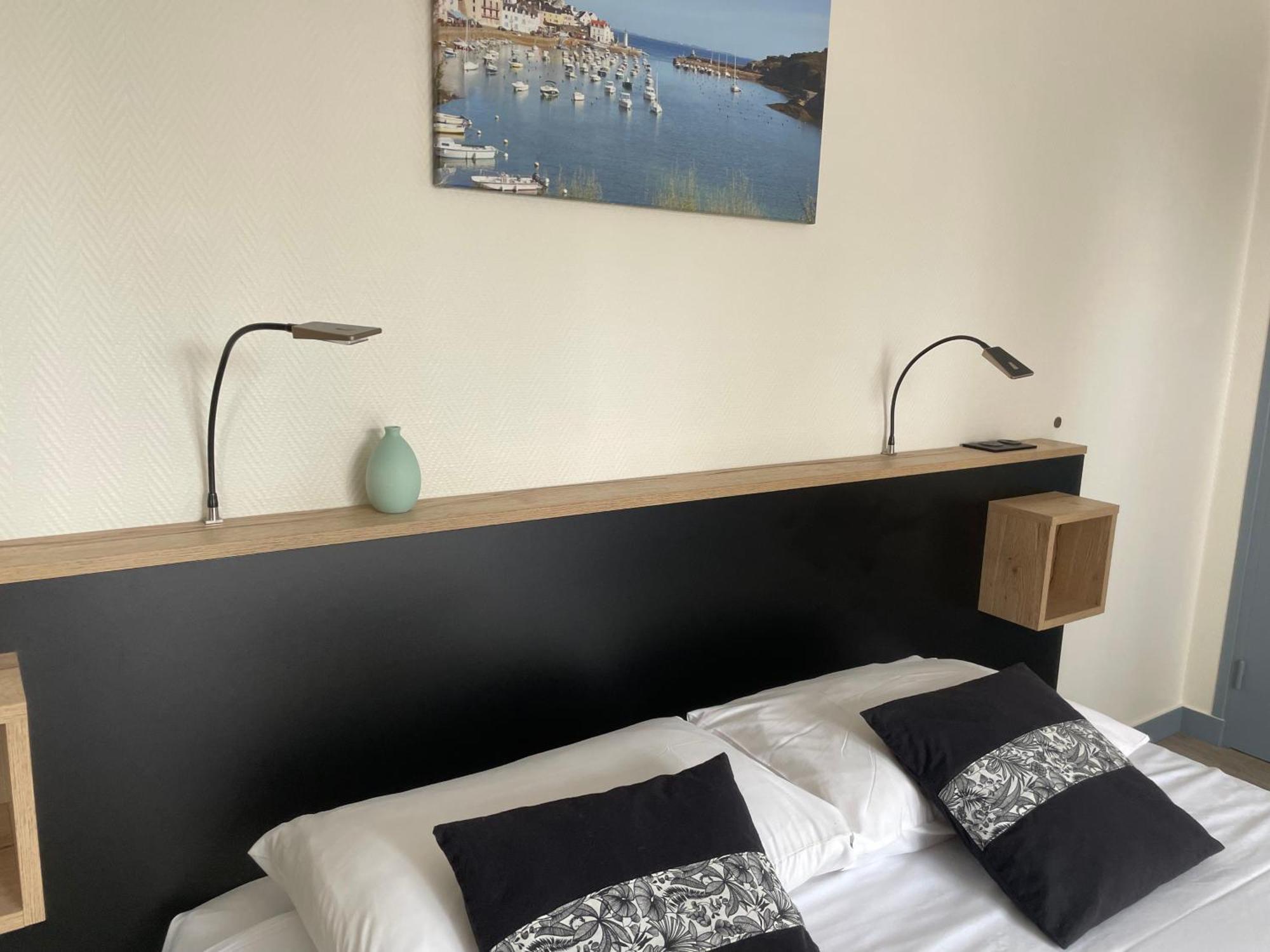 Hotel Aux Tamaris Sauzon Kültér fotó