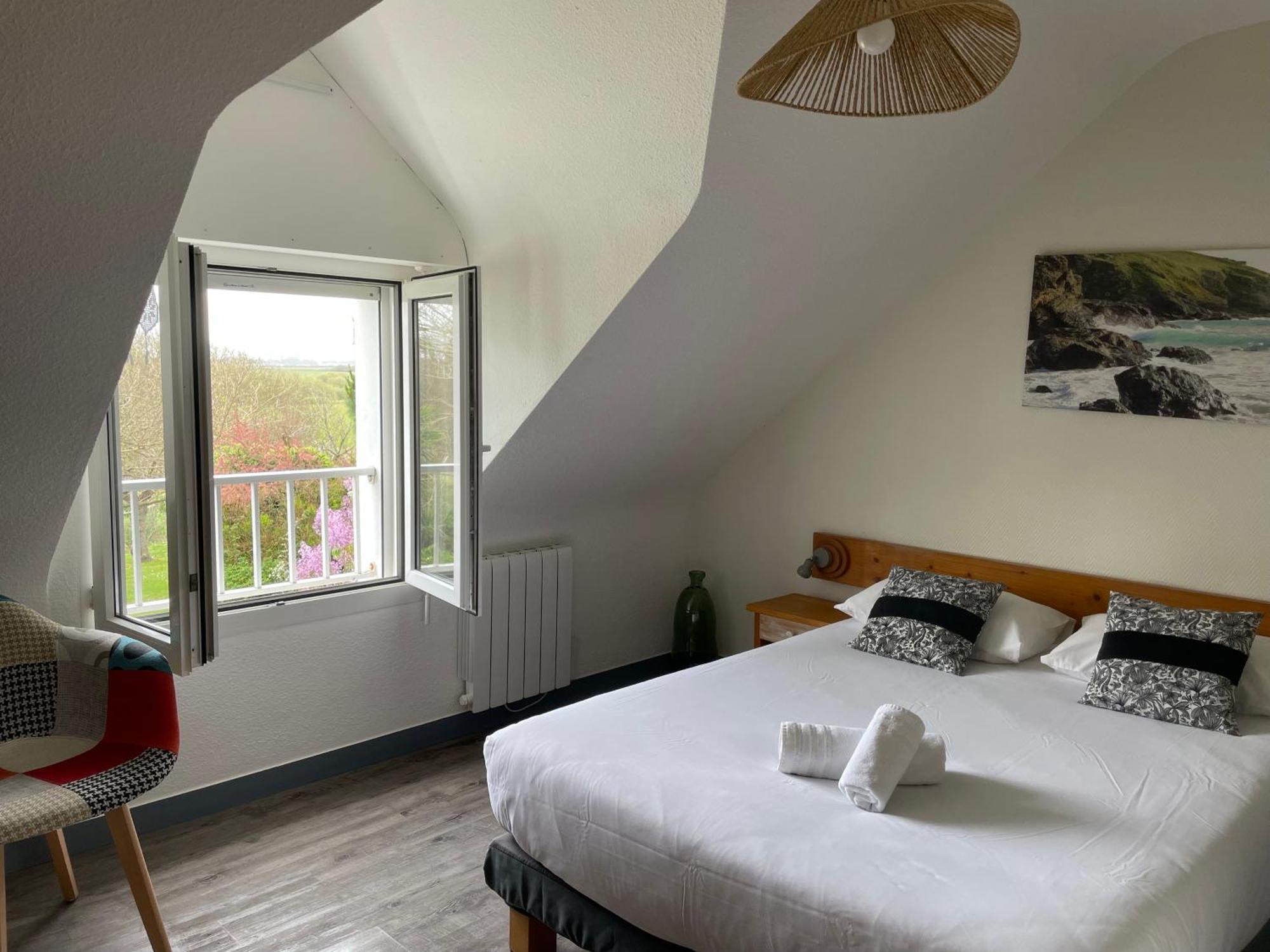 Hotel Aux Tamaris Sauzon Kültér fotó