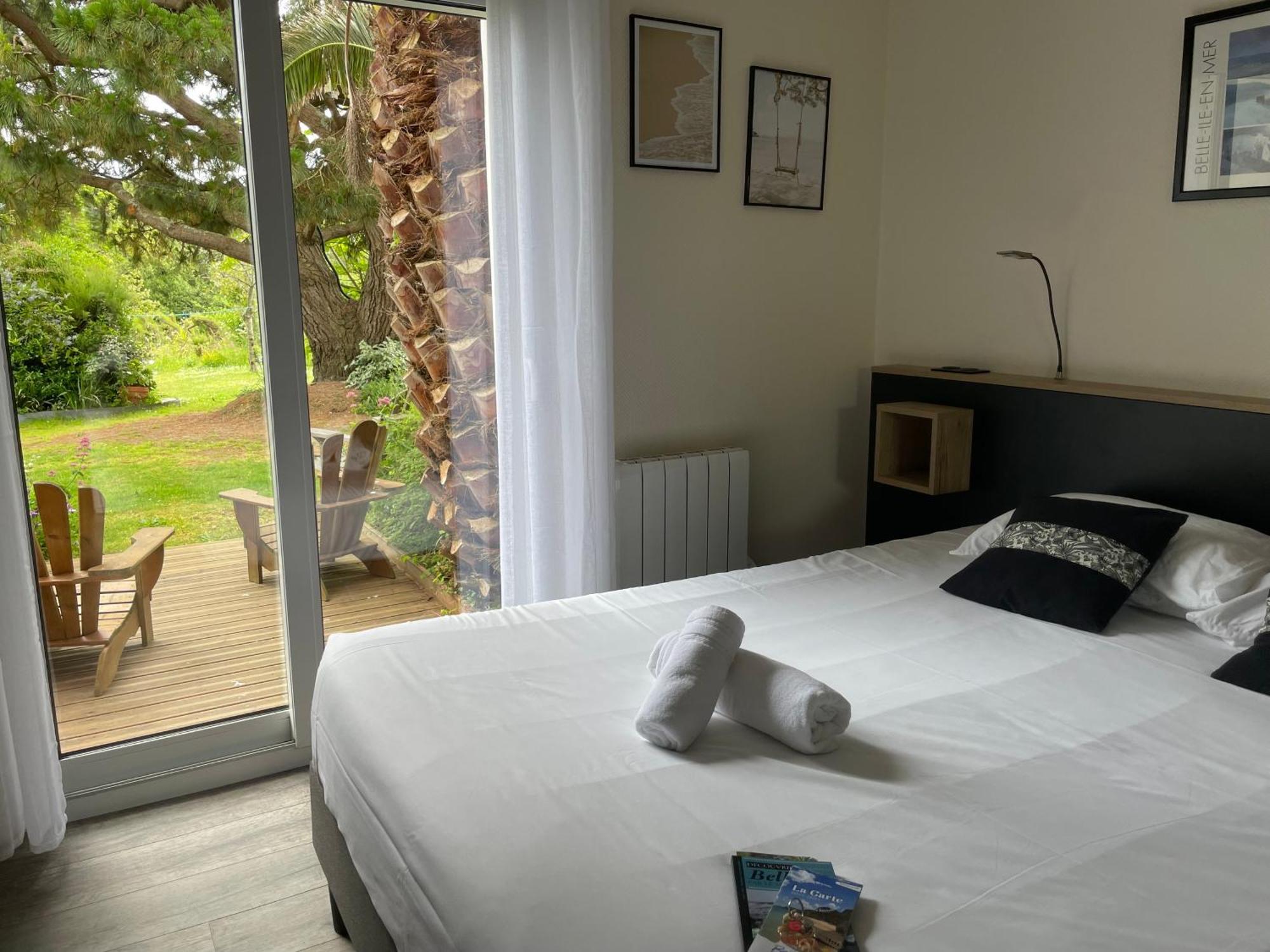 Hotel Aux Tamaris Sauzon Kültér fotó